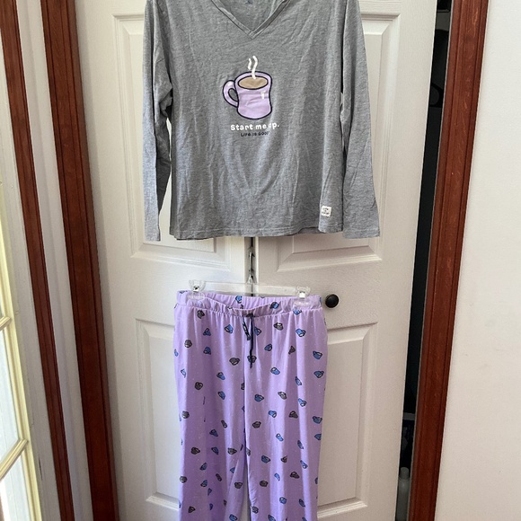 NWOT Life is Good pajama set - Picture 1 of 5